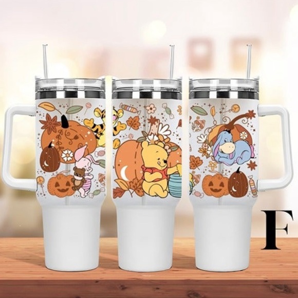 Custom Tumble Disney Winnie the Pooh Brand new 40 oz double wall stainle… - Picture 3 of 7